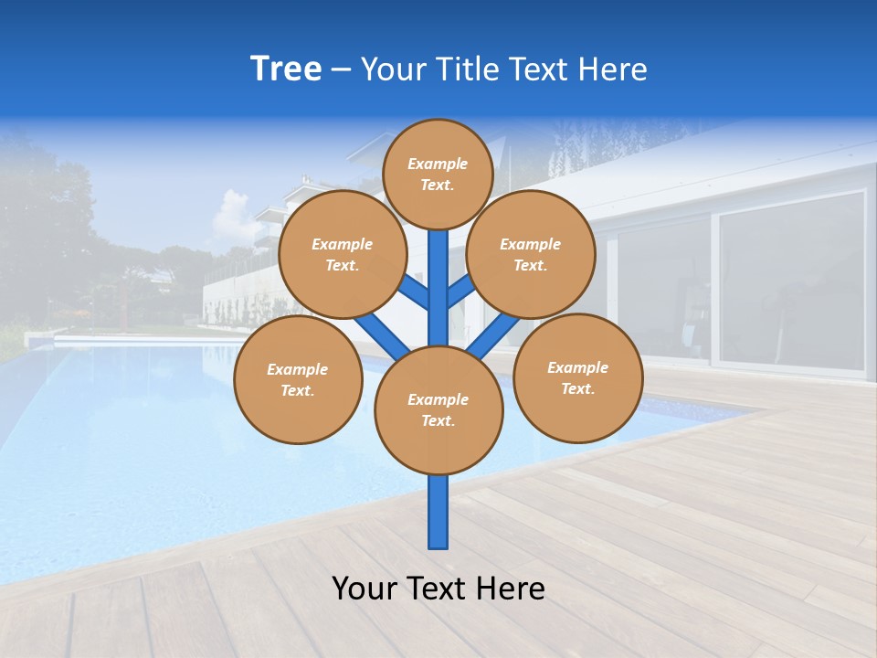 Window Perspective Villa PowerPoint Template