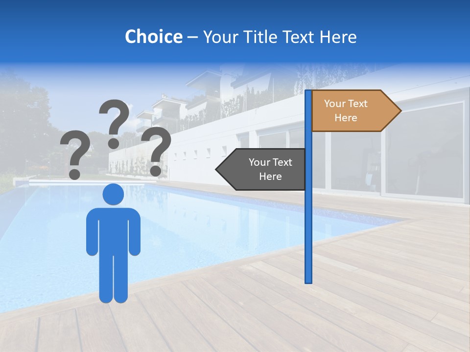Window Perspective Villa PowerPoint Template
