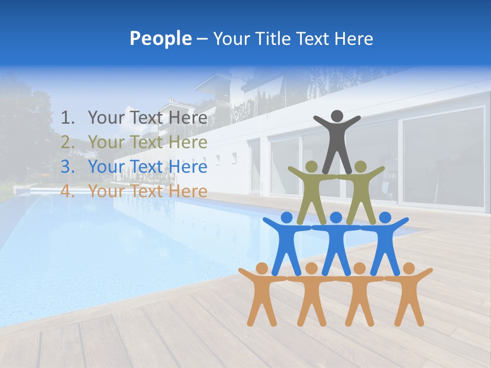 Window Perspective Villa PowerPoint Template