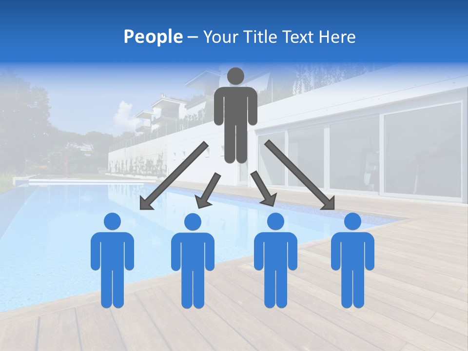 Window Perspective Villa PowerPoint Template