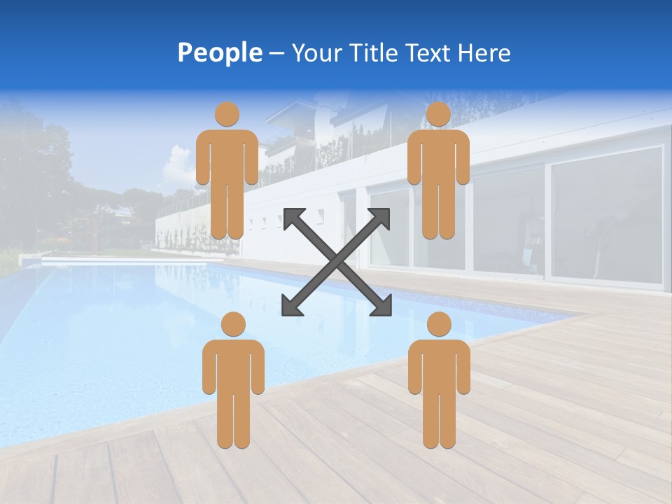 Window Perspective Villa PowerPoint Template