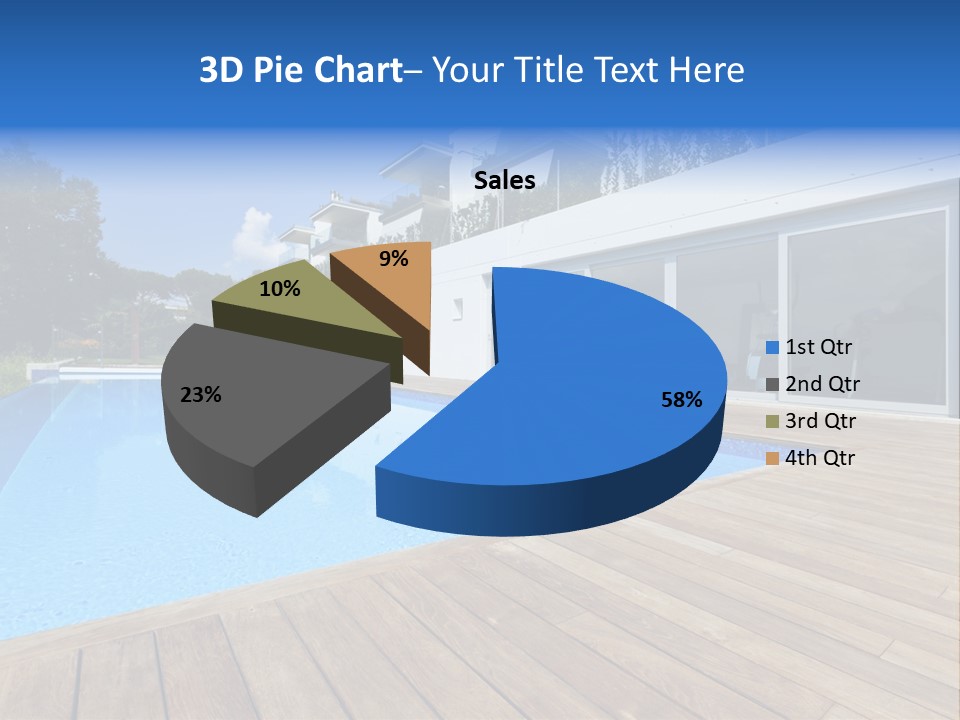 Window Perspective Villa PowerPoint Template