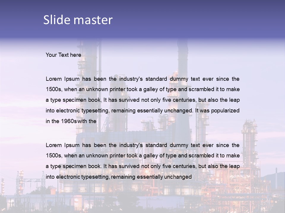 Business Distillery Warming PowerPoint Template