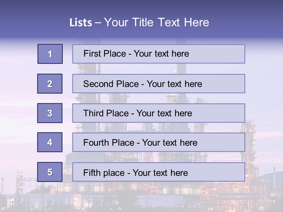 Business Distillery Warming PowerPoint Template