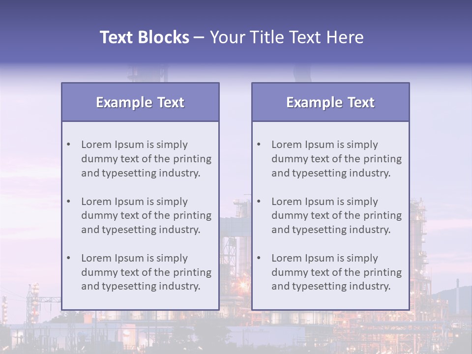 Business Distillery Warming PowerPoint Template