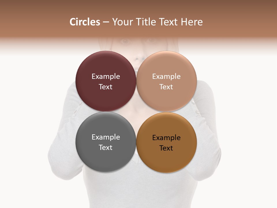 Hands Female Tension PowerPoint Template