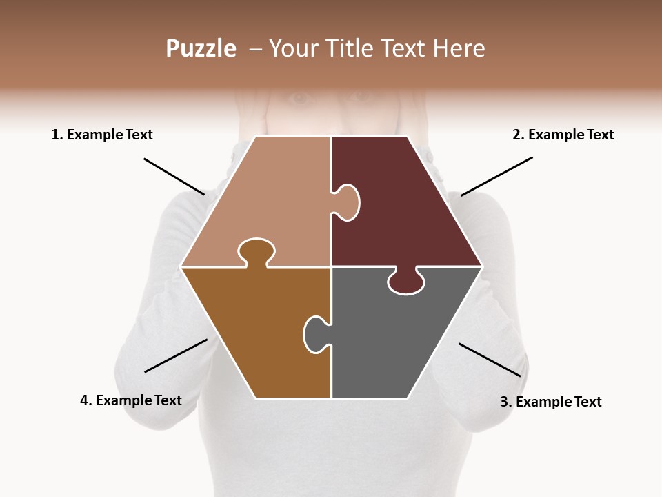 Hands Female Tension PowerPoint Template