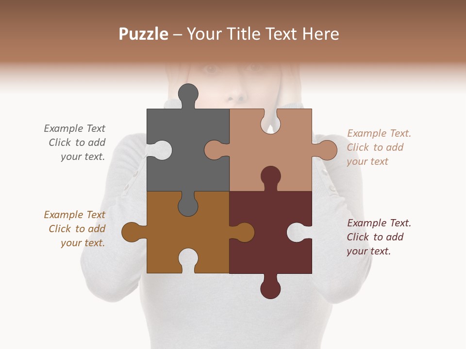 Hands Female Tension PowerPoint Template