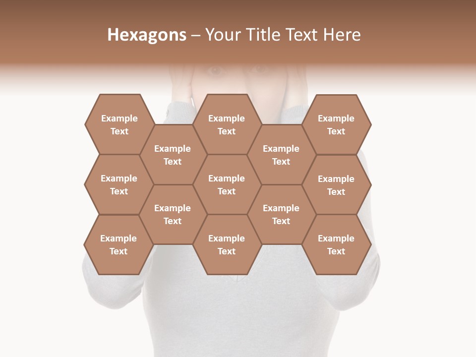 Hands Female Tension PowerPoint Template