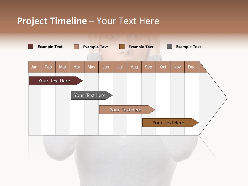 Hands Female Tension PowerPoint Template