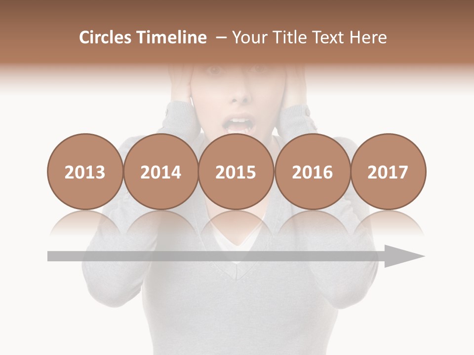 Hands Female Tension PowerPoint Template