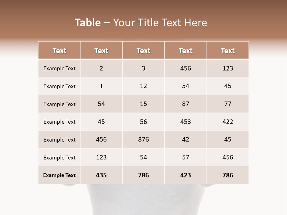 Hands Female Tension PowerPoint Template