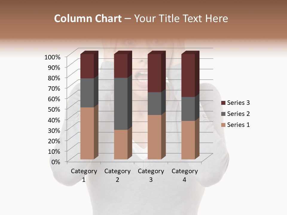 Hands Female Tension PowerPoint Template
