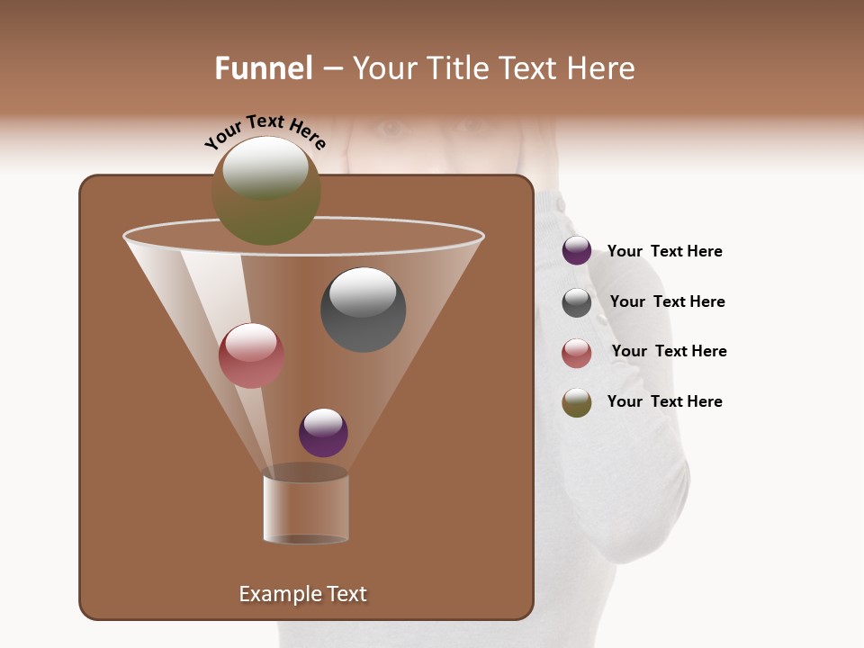 Hands Female Tension PowerPoint Template