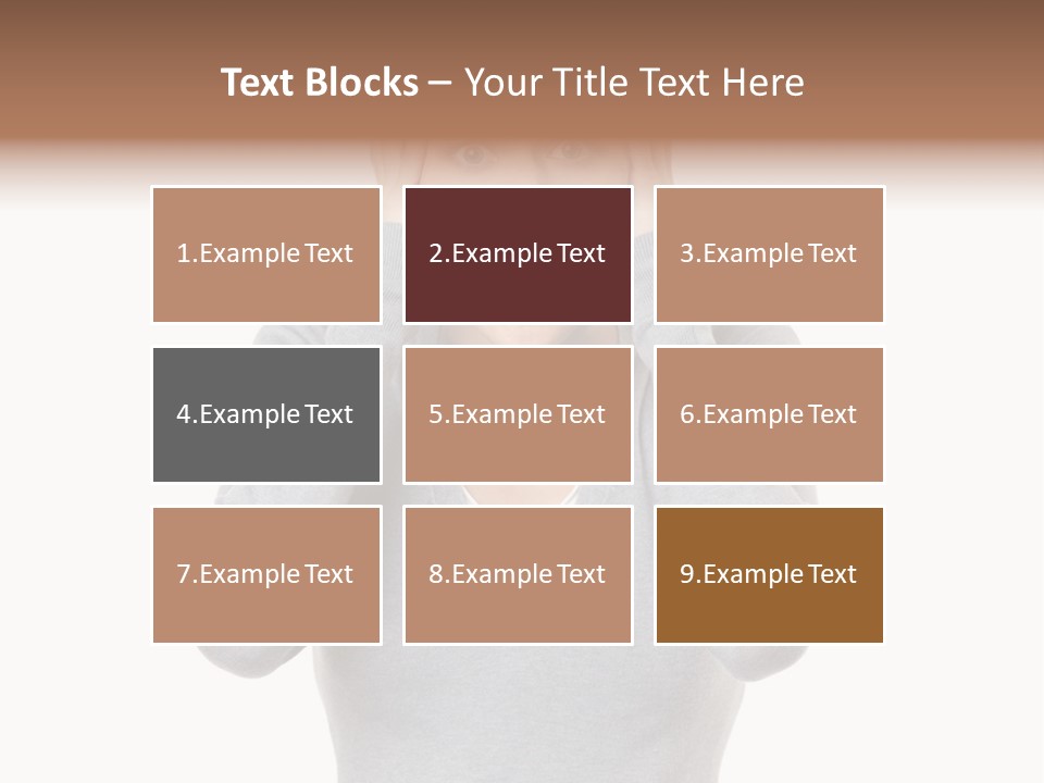 Hands Female Tension PowerPoint Template