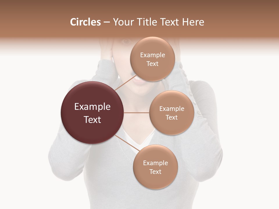 Hands Female Tension PowerPoint Template