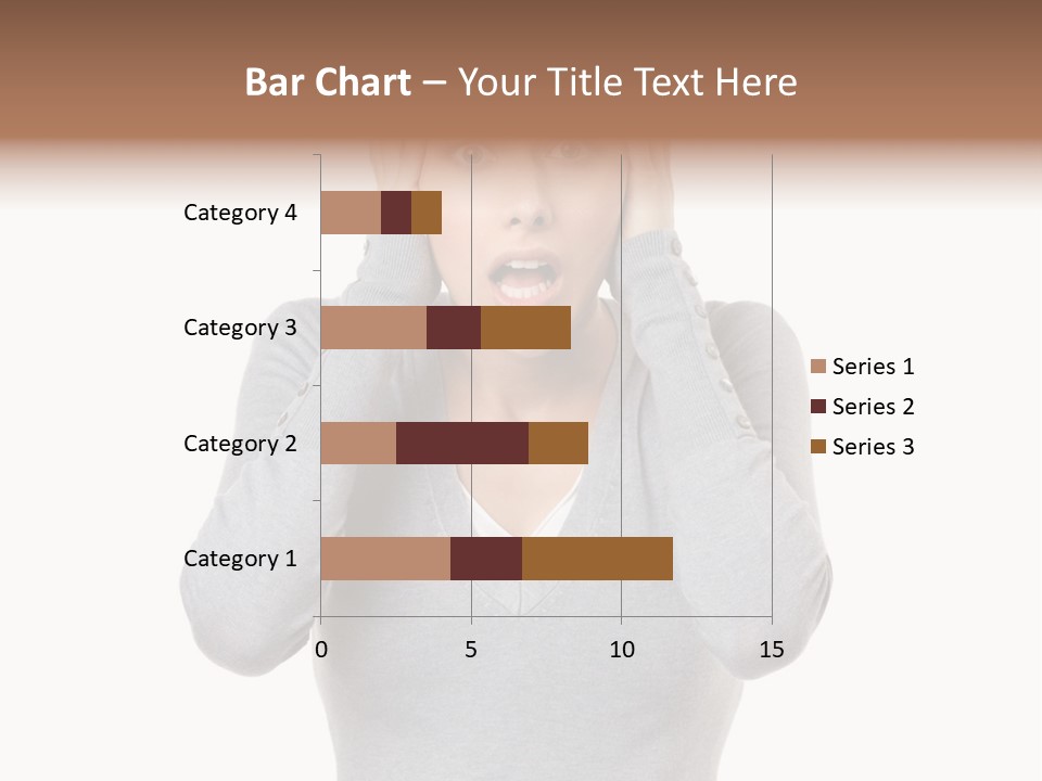 Hands Female Tension PowerPoint Template