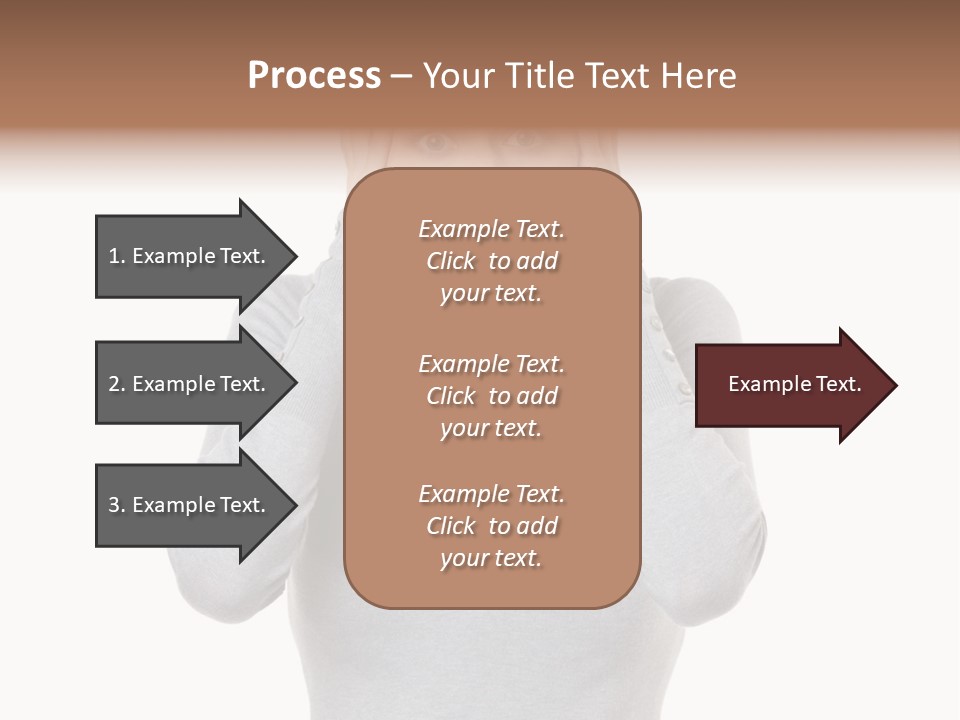 Hands Female Tension PowerPoint Template