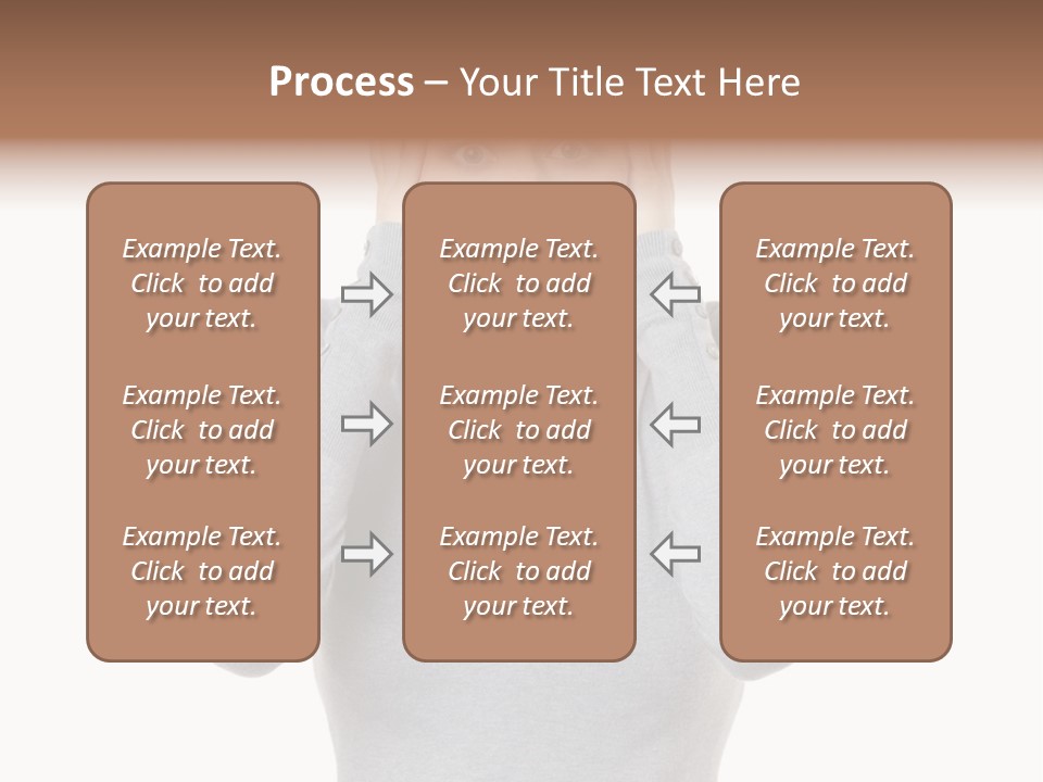 Hands Female Tension PowerPoint Template