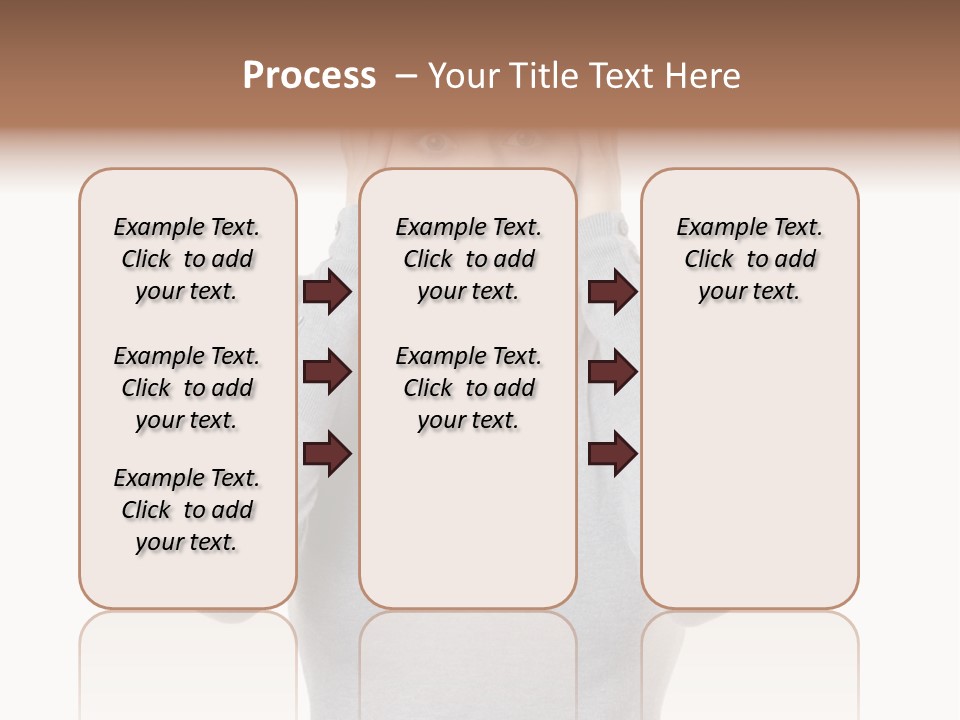 Hands Female Tension PowerPoint Template
