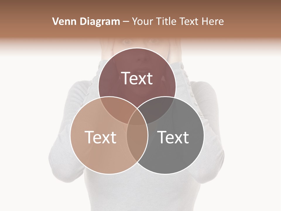 Hands Female Tension PowerPoint Template