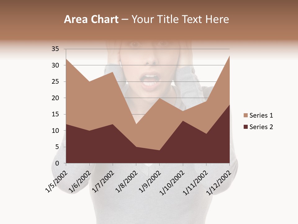 Hands Female Tension PowerPoint Template