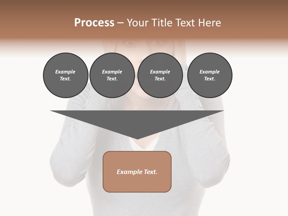 Hands Female Tension PowerPoint Template
