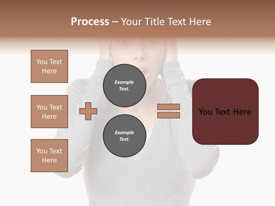 Hands Female Tension PowerPoint Template