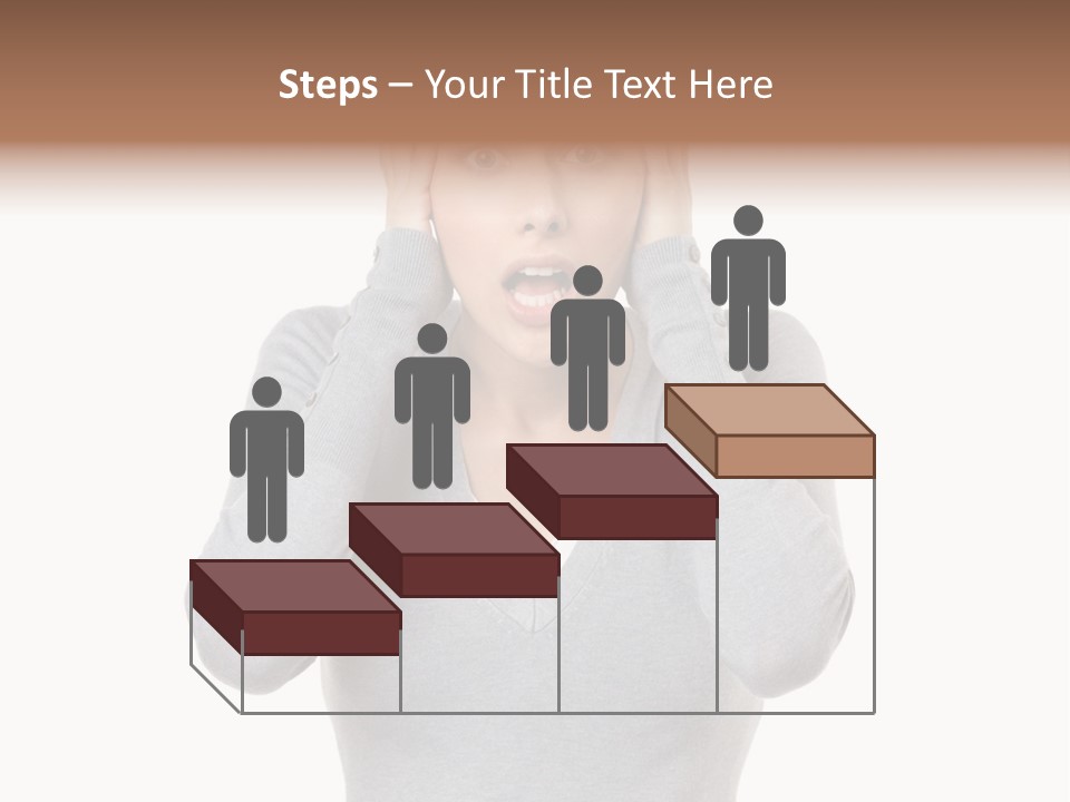 Hands Female Tension PowerPoint Template
