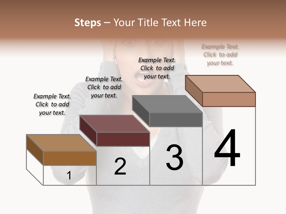 Hands Female Tension PowerPoint Template