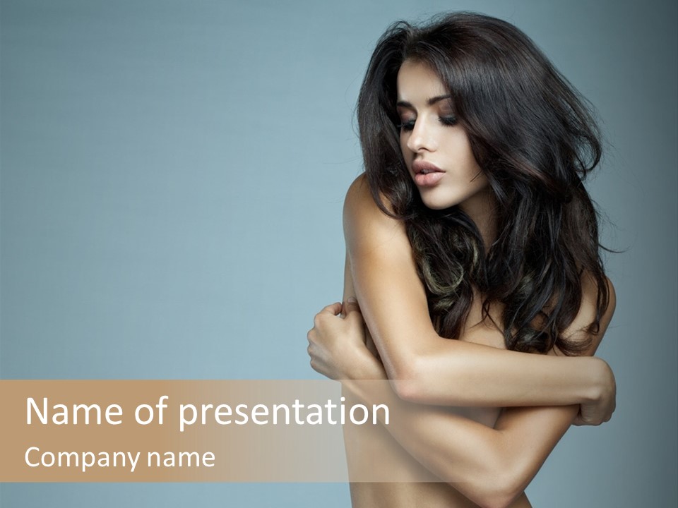 Cosmetic Fashion Elegance PowerPoint Template