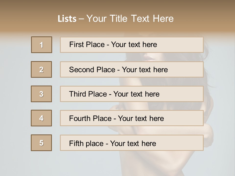 Cosmetic Fashion Elegance PowerPoint Template