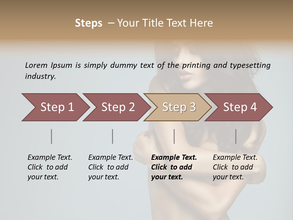 Cosmetic Fashion Elegance PowerPoint Template