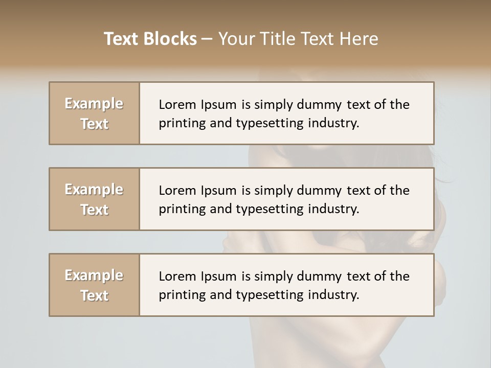 Cosmetic Fashion Elegance PowerPoint Template