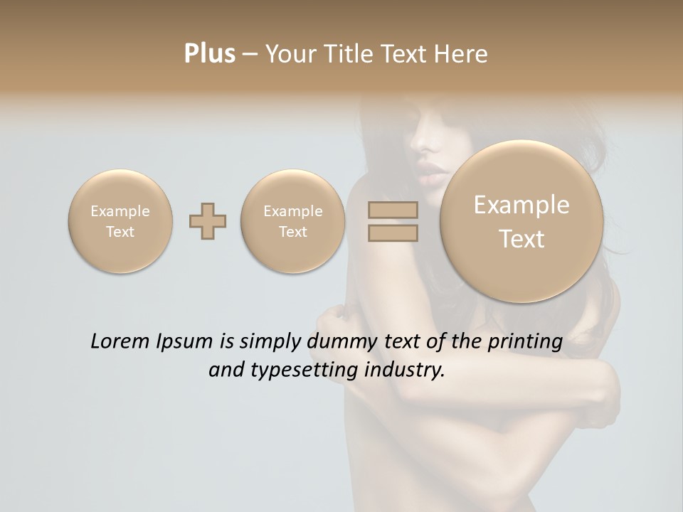 Cosmetic Fashion Elegance PowerPoint Template