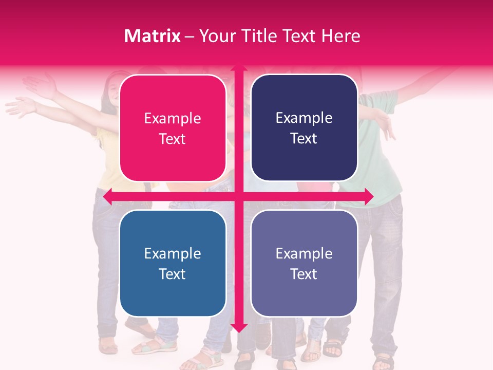 Holiday Cheerful Smile PowerPoint Template