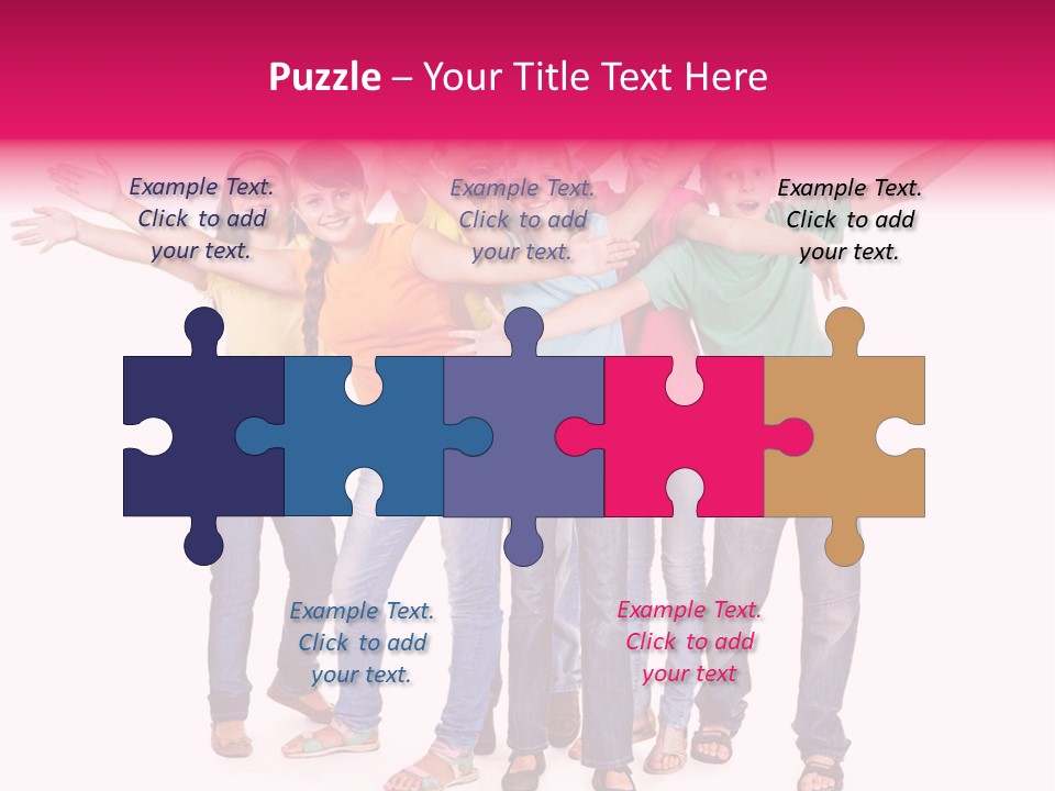 Holiday Cheerful Smile PowerPoint Template