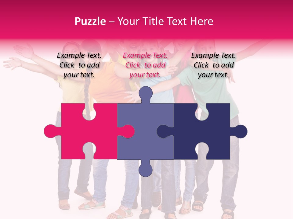 Holiday Cheerful Smile PowerPoint Template