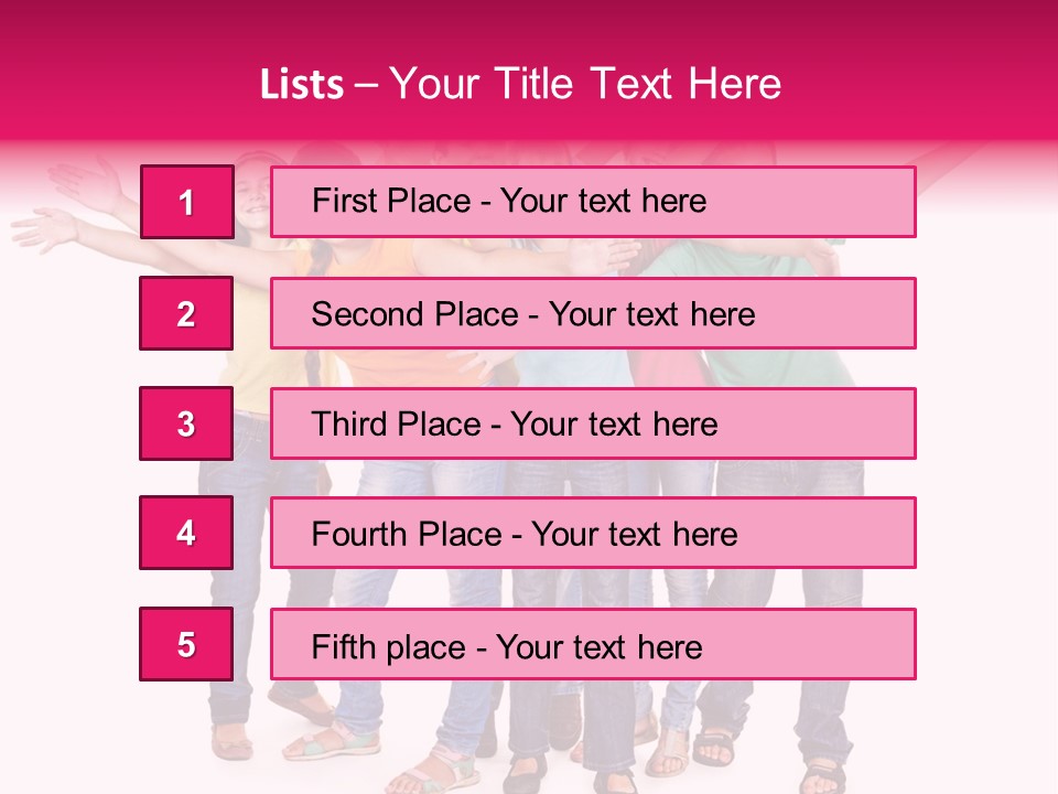 Holiday Cheerful Smile PowerPoint Template