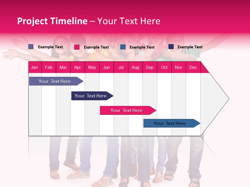 Holiday Cheerful Smile PowerPoint Template