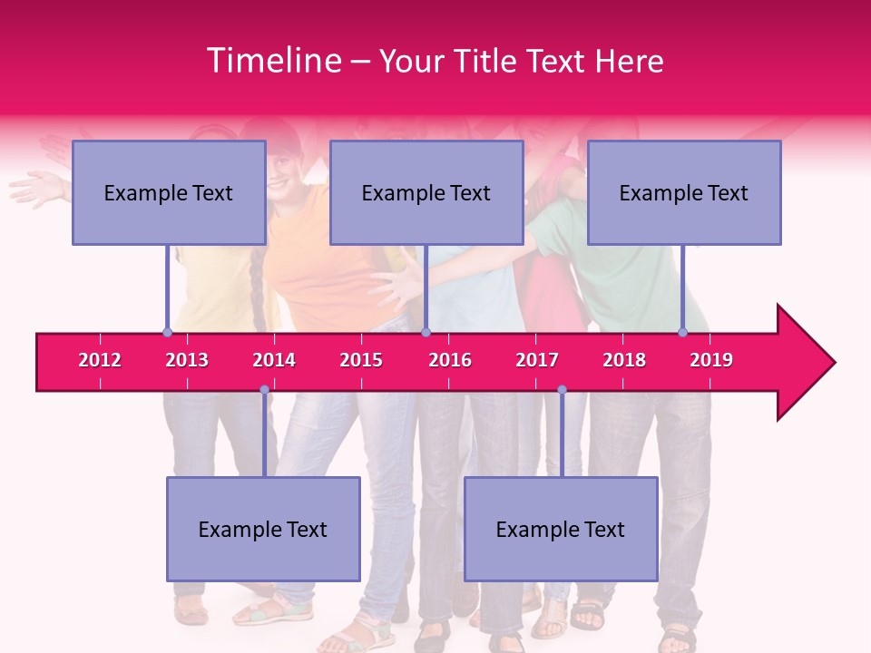 Holiday Cheerful Smile PowerPoint Template
