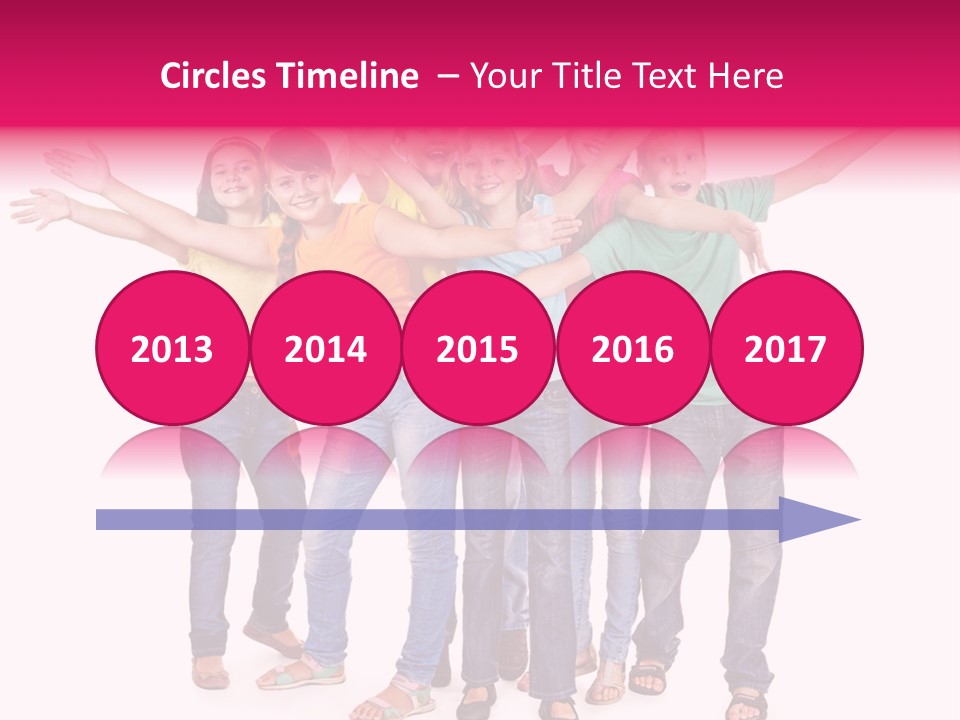 Holiday Cheerful Smile PowerPoint Template