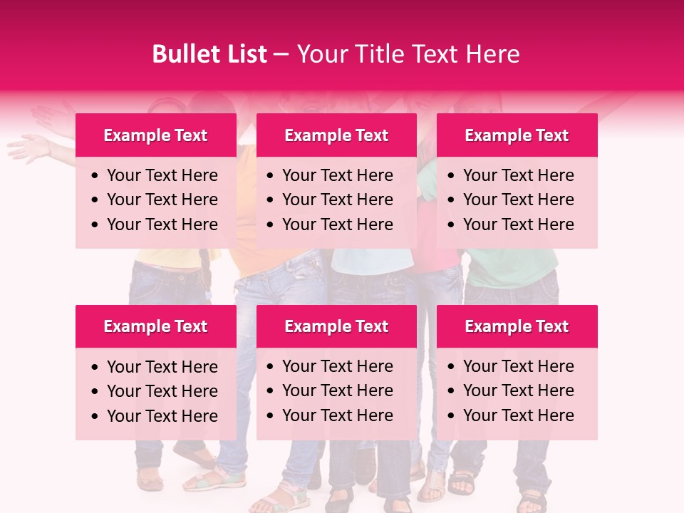 Holiday Cheerful Smile PowerPoint Template