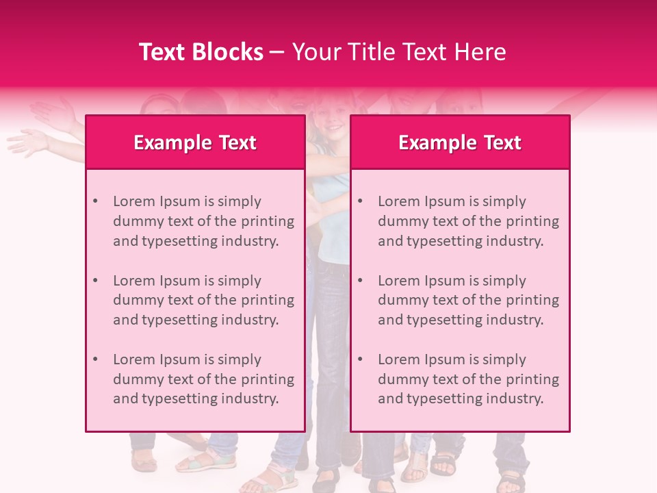 Holiday Cheerful Smile PowerPoint Template