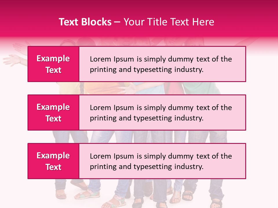 Holiday Cheerful Smile PowerPoint Template