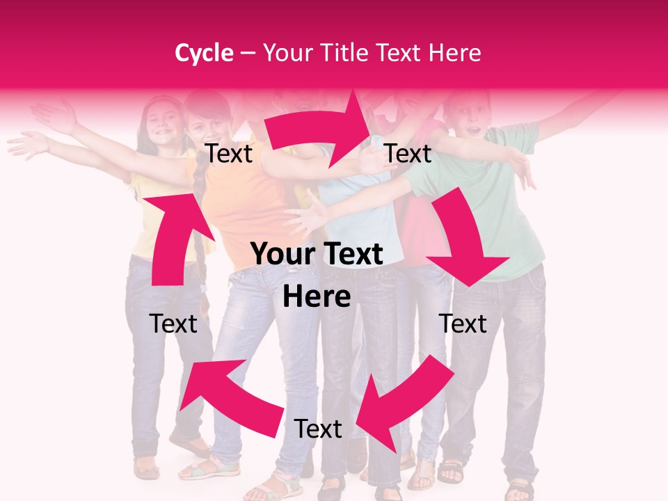 Holiday Cheerful Smile PowerPoint Template