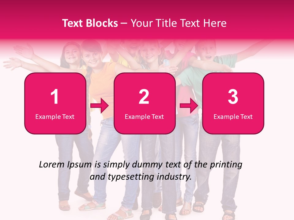 Holiday Cheerful Smile PowerPoint Template