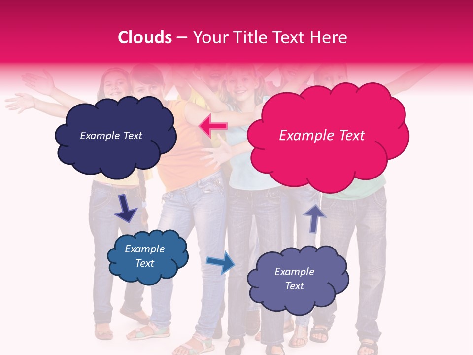 Holiday Cheerful Smile PowerPoint Template