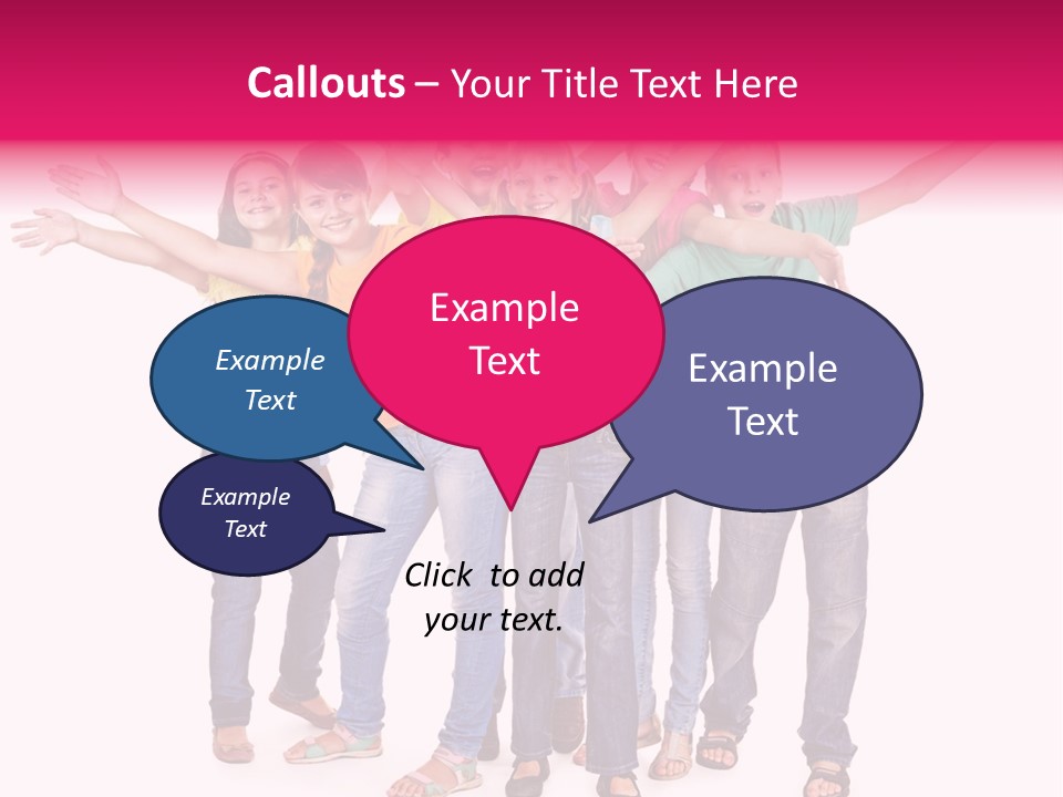 Holiday Cheerful Smile PowerPoint Template