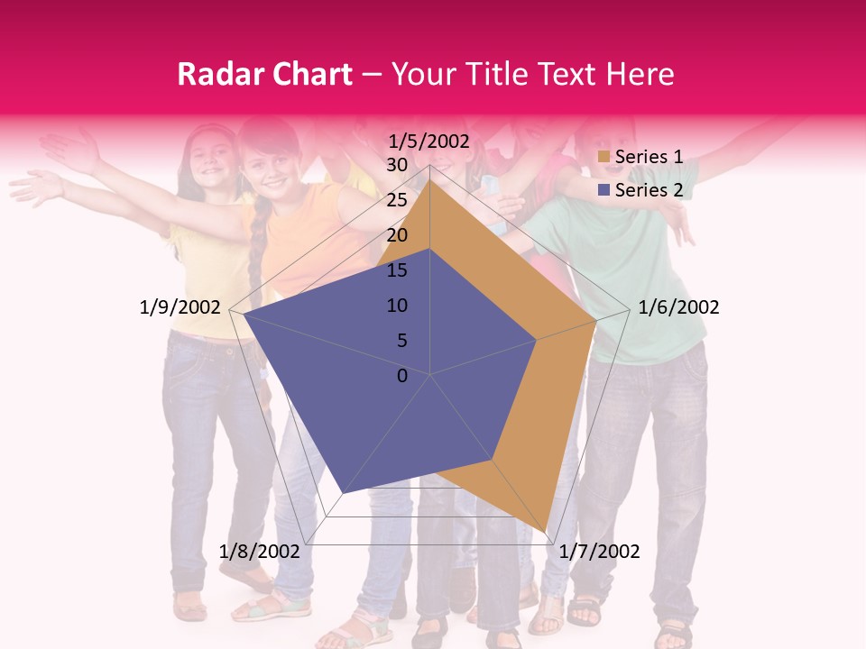 Holiday Cheerful Smile PowerPoint Template